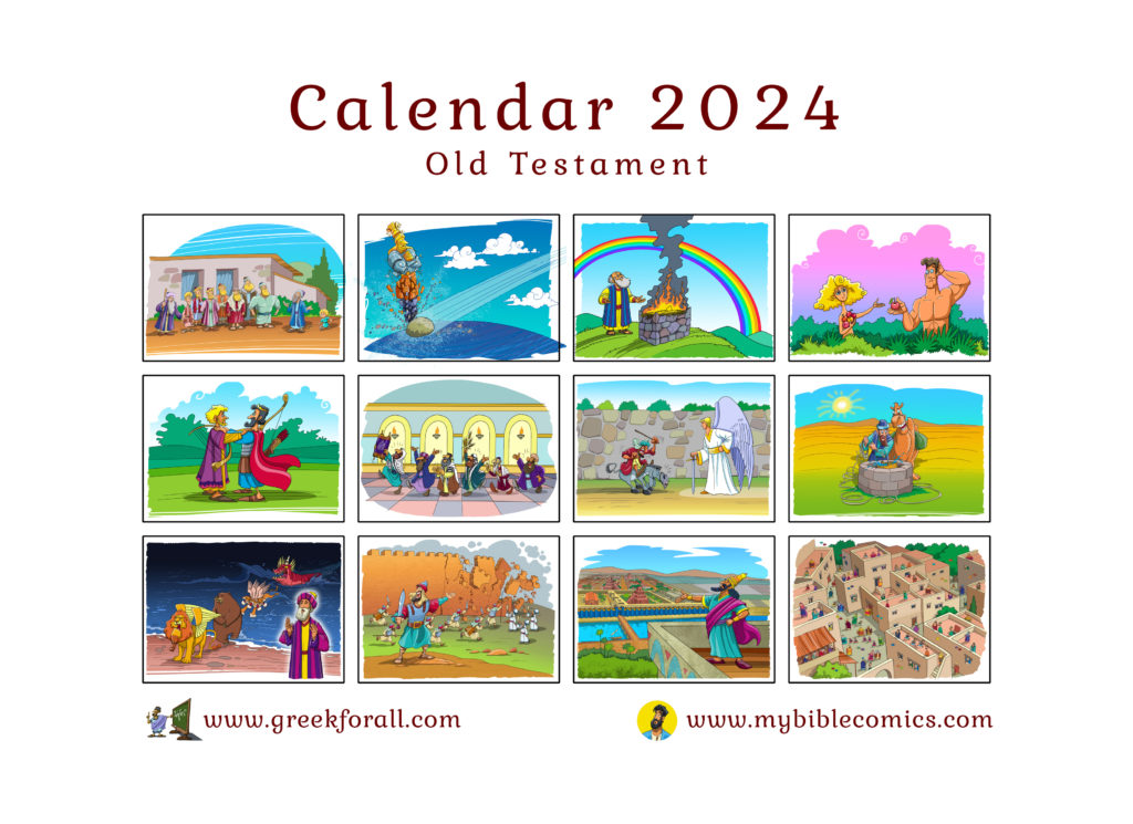 Kids Bible calendar 2024